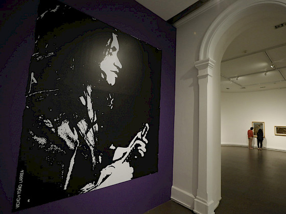 Muestra Violeta Inédita, en el Centro de Extensión UC. Foto Difección de Comunicaciones