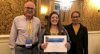 Liena Bravo, estudiante de Biología de pregrado FCB.- Foto FCB
