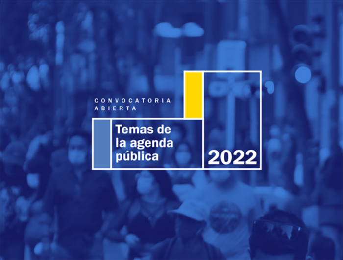 imagen correspondiente a la noticia: "Últimos días para postular artículos académicos a la serie Temas de la Agenda Pública 2022"