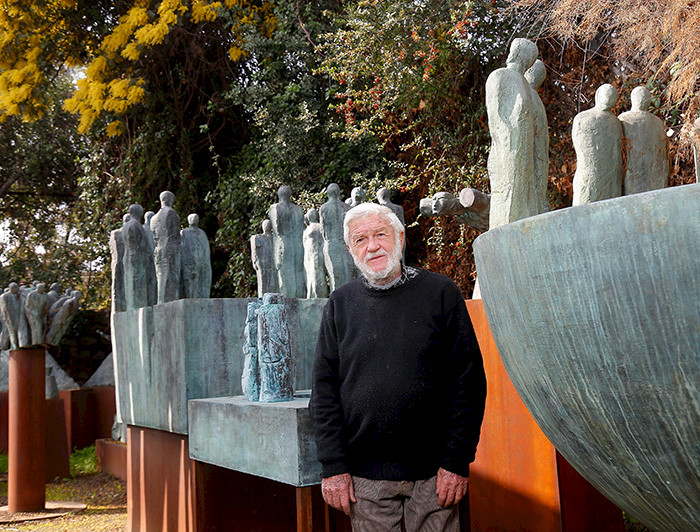 imagen correspondiente a la noticia: "UC planea parque con 300 esculturas de Mario Irarrázabal"