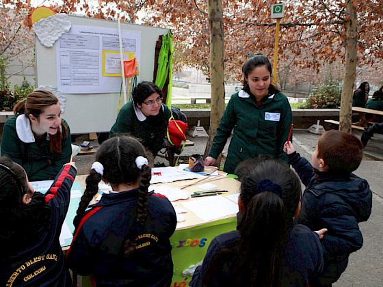 Niños del Jardín Infantil.- Foto Dirección de Comunicaciones