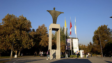 Entrada campus San Joaquín.- Foto Dirección de Comunicaciones