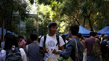 Alumnos extranjeros en la UC.- Foto Dirección de Comunicaciones