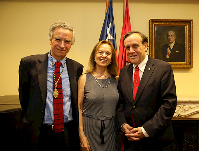 Patricio Lizama, Rosa María Lazo e Ignacio Sánchez