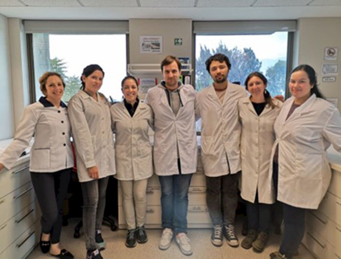 Parte del equipo del laboratorio compuesto en su mayoría por estudiantes e investigadores CAPES.  Foto: Laboratorio RESUME