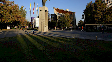 Entrada Campus San Joaquín.- Foto Dirección de Comunicaciones