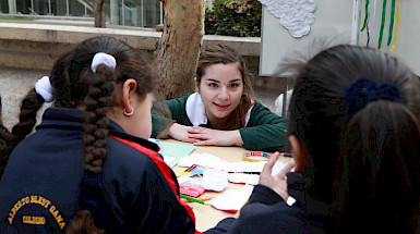 Niños en clases.- Foto Dirección de Comunicaciones