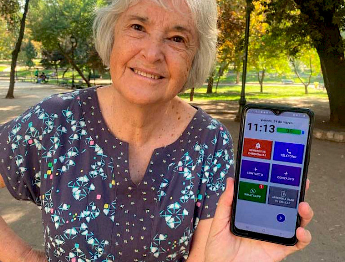 imagen correspondiente a la noticia: "App de Conecta Mayor que promueve la inclusión de personas mayores es finalista en concurso mundial"