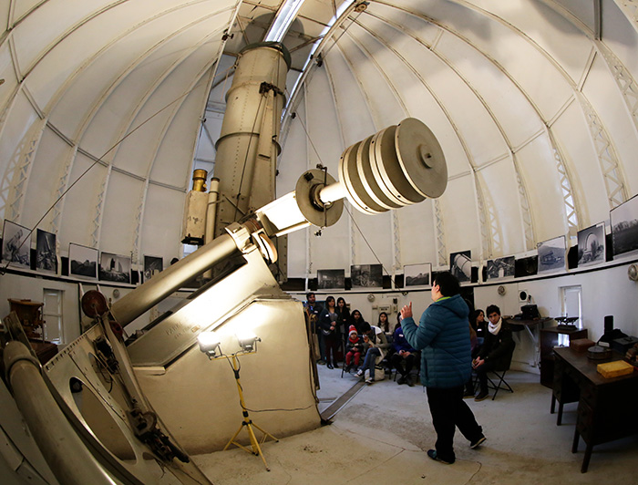 Visita guiada en el observatorio Foster