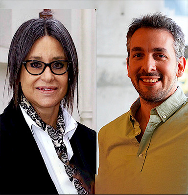 Foto de Paulina Ramos y Abel Wajnerman