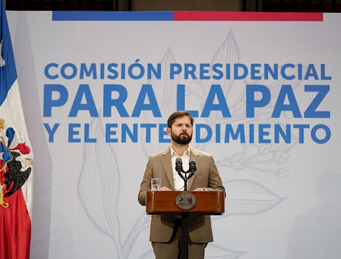 imagen correspondiente a la noticia: "Presidente Boric firma decreto que crea Comisión Presidencial para la Paz y el Entendimiento"