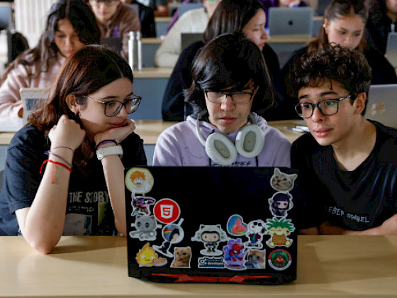 Estudiantes en clases