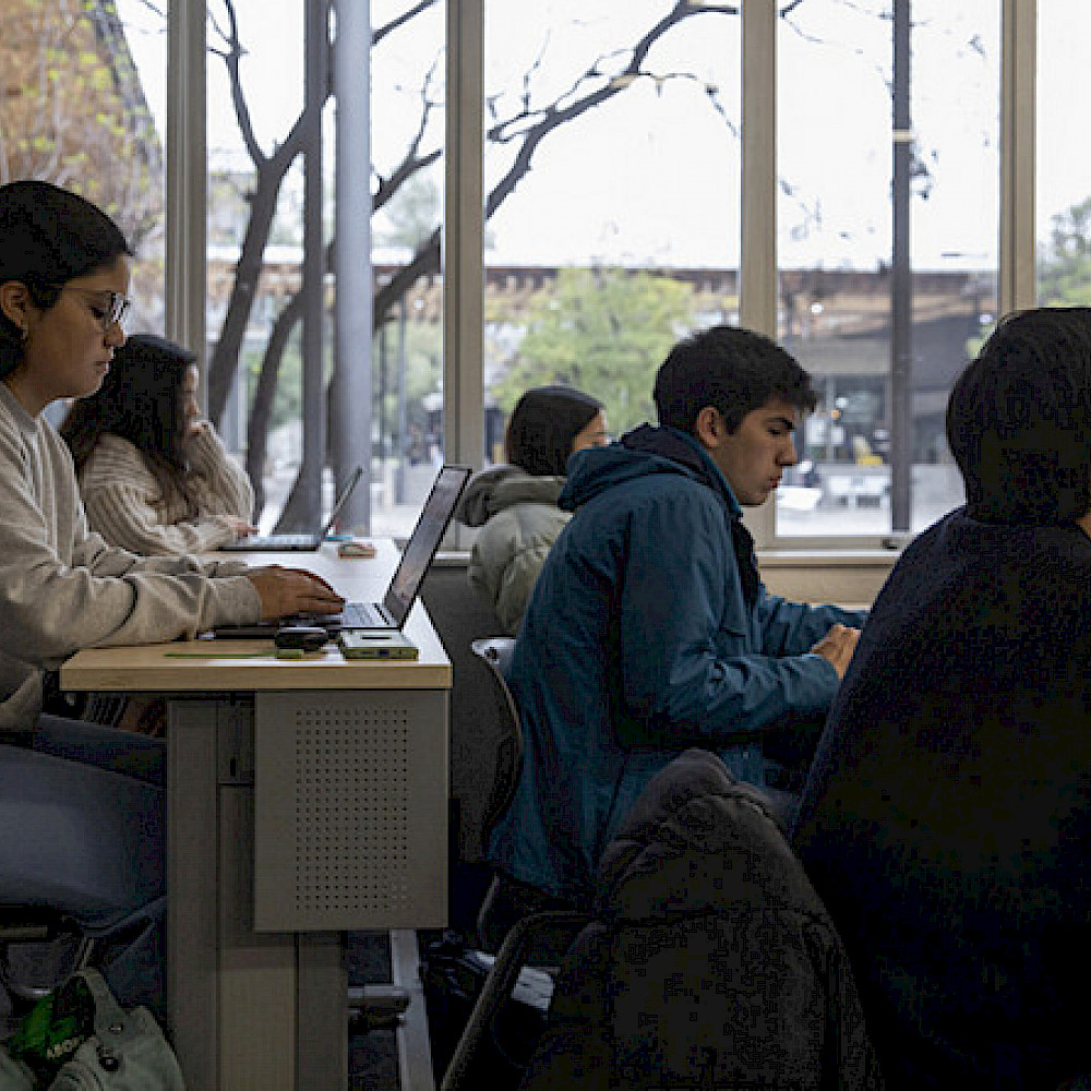 Estudiantes en clases