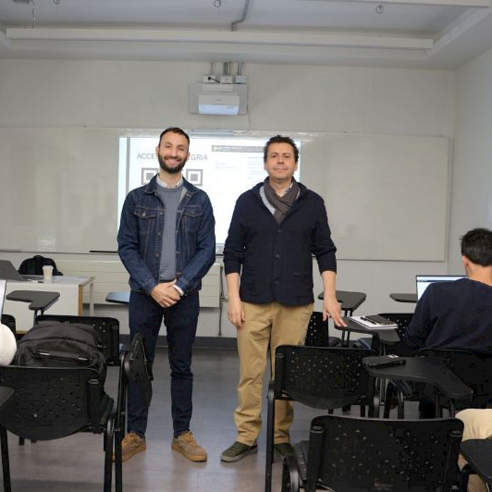 Andrés Prieto y Claudio Mourgues