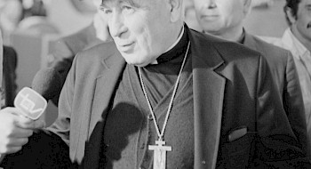Cardenal Raúl Silva Henríquez.- Foto Cincuenta años - recuerdos del Comité Pro-Paz