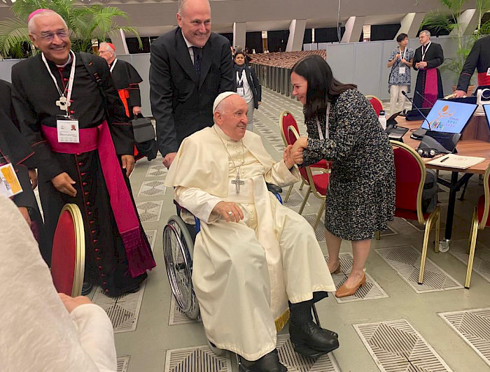 imagen correspondiente a la noticia: "Académica de Derecho UC representa a Chile en el Sínodo de la Sinodalidad convocado por el Papa"