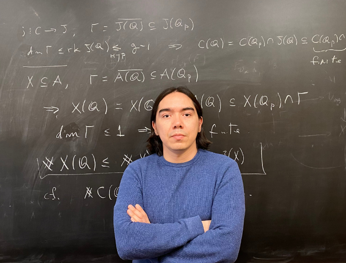 imagen correspondiente a la noticia: "Sociedad Matemática Canadiense premia a profesor Héctor Pastén"