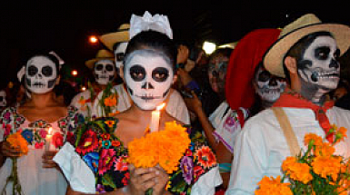 Celebración día de los muertos