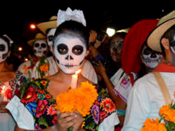 Celebración día de los muertos