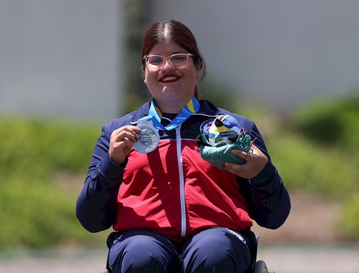 imagen correspondiente a la noticia: "Mariana Zúñiga obtiene medalla de plata en los Parapanamericanos y clasifica a París 2024"