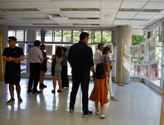 imagen correspondiente a la noticia: "Exhiben en la UC muestra artística de mujeres estudiantes del Centro Penitenciario Femenino"