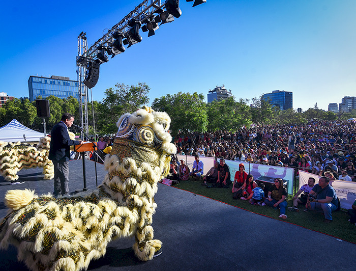 imagen correspondiente a la noticia: "Más de 25 mil personas asisten a nuevo año chino en Providencia organizado por Instituto Confucio UC"