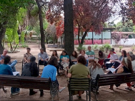 Taller del Centro Nansen. Foto Centro Nansen