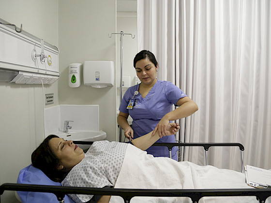 Atención hospitalaria.- Foto Dirección de Comunicaciones