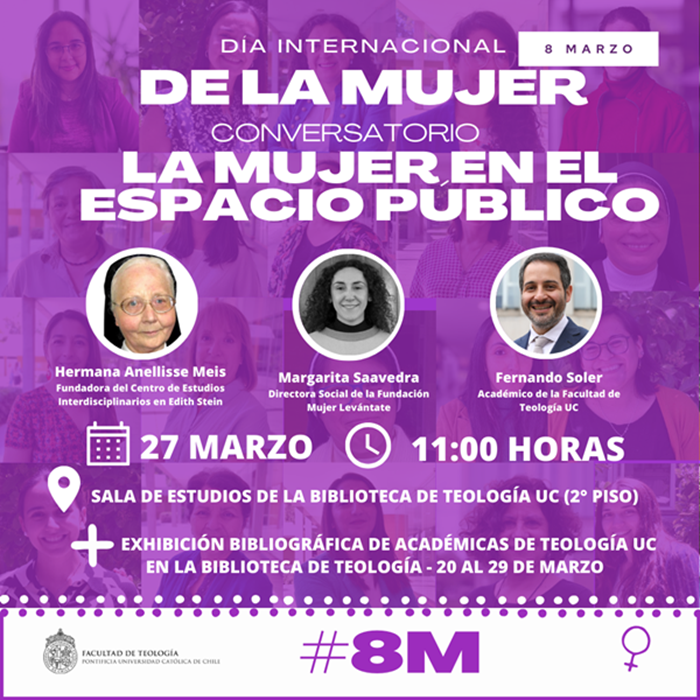 Conoce las actividades en la UC para conmemorar el 8M