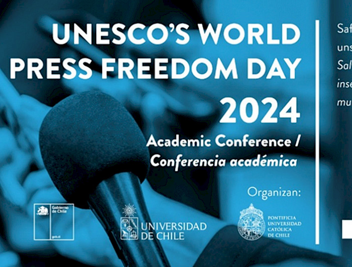 imagen correspondiente a la noticia: "La UC será sede de conferencia global de la Unesco por la libertad de prensa"