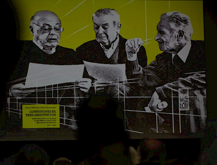imagen correspondiente a la noticia: "Confesiones de tres arquitectos: nuevo libro fue presentado en la UC"