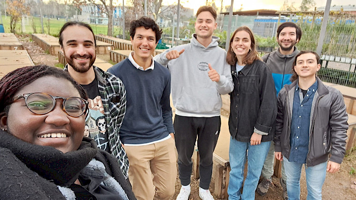 Group of students participating in Spanish in Chile 2023.