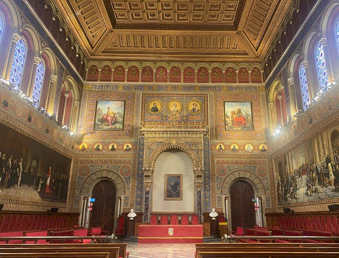 University of  Barcelona’s Auditorium.