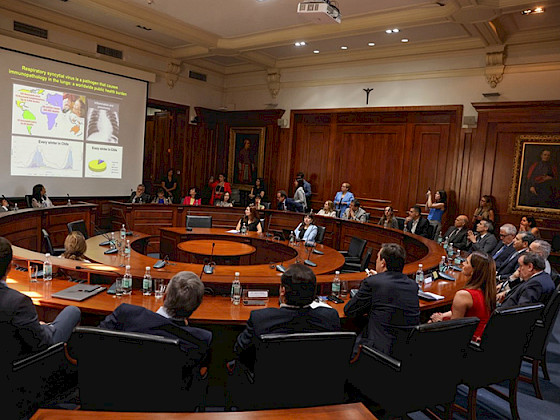 Ceremonia de lanzamiento en la Sala del HCS. Foto Karina Fuenzalida