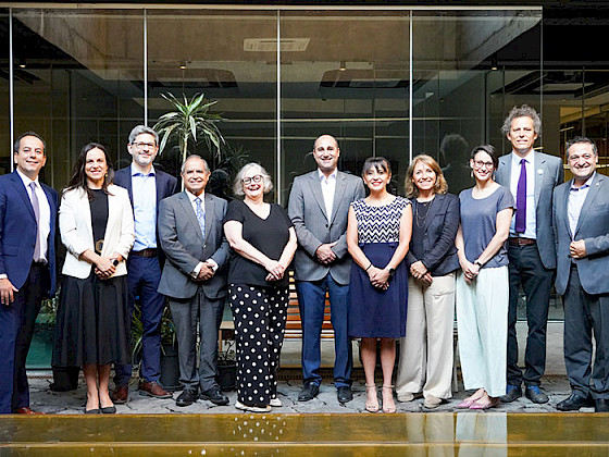 Participantes de la presentación de la  Estrategia para la Implementación de una Política de Datos FAIR.