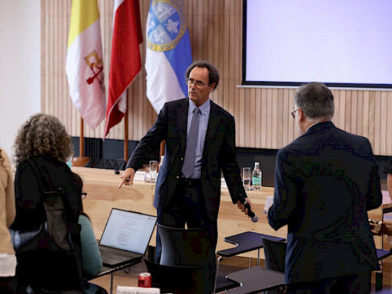 Rector de la Llera en el Foro Universirario 2025.- Foto Karina Fuenzalida