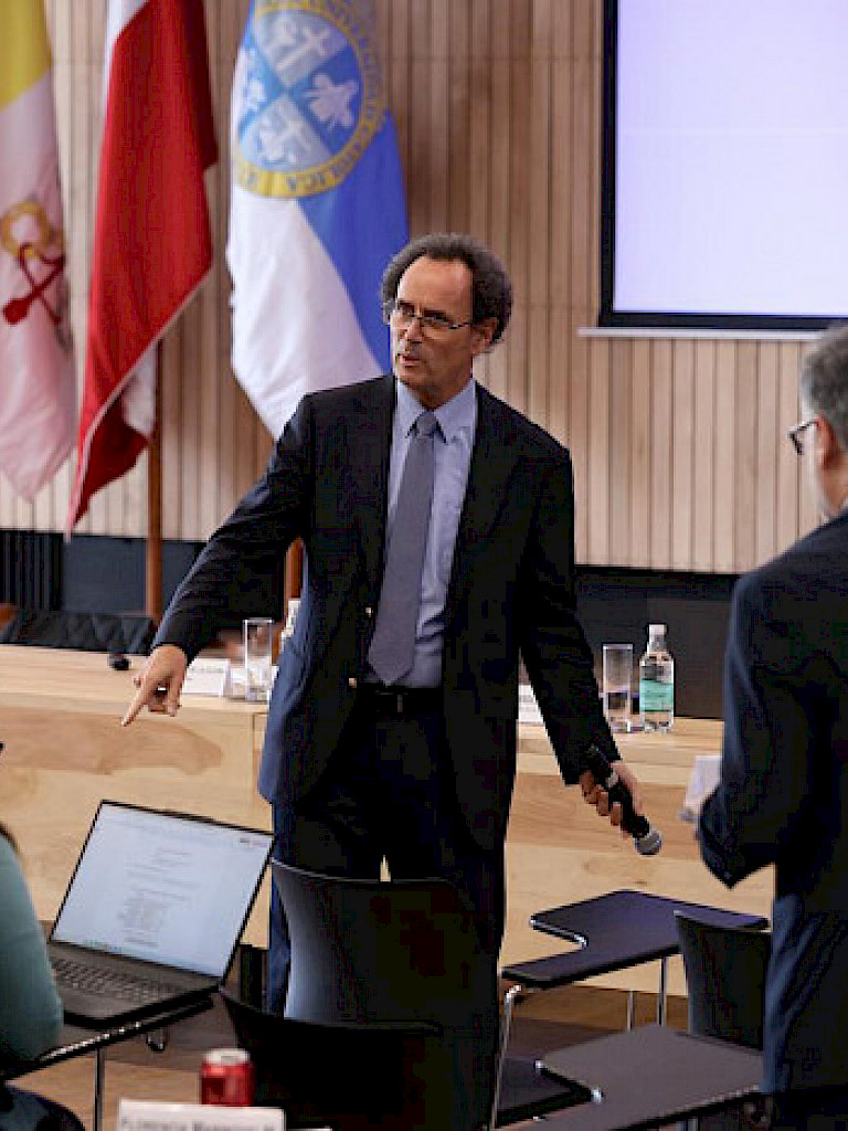 Rector de la Llera en el Foro Universirario 2025.- Foto Karina Fuenzalida