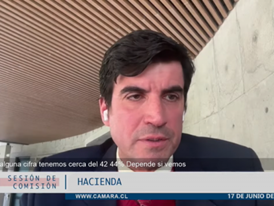 Juan Yuz, presidente Red G9, expone en la Cámara de Diputados.- Foto Comunicaciones G9