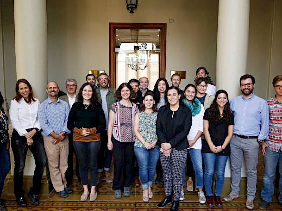 Comisión de diferentes unidades y centros de investigación UC.