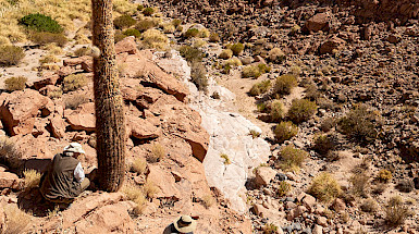 Investigadores en terreno.- Foto: IM-CRG