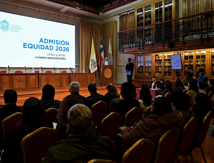 imagen correspondiente a la noticia: "La UC realizó lanzamiento de sus vías de Admisión Equidad 2026"