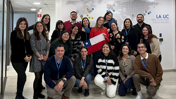UC Chile Master’s students at UC Chile