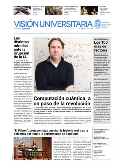 Portada periódico Visión UC, número 307