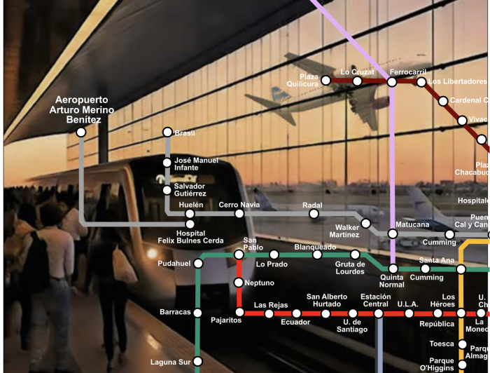 imagen correspondiente a la noticia: "De imagen país al impacto en los barrios: Desafíos de ampliar el metro al aeropuerto"