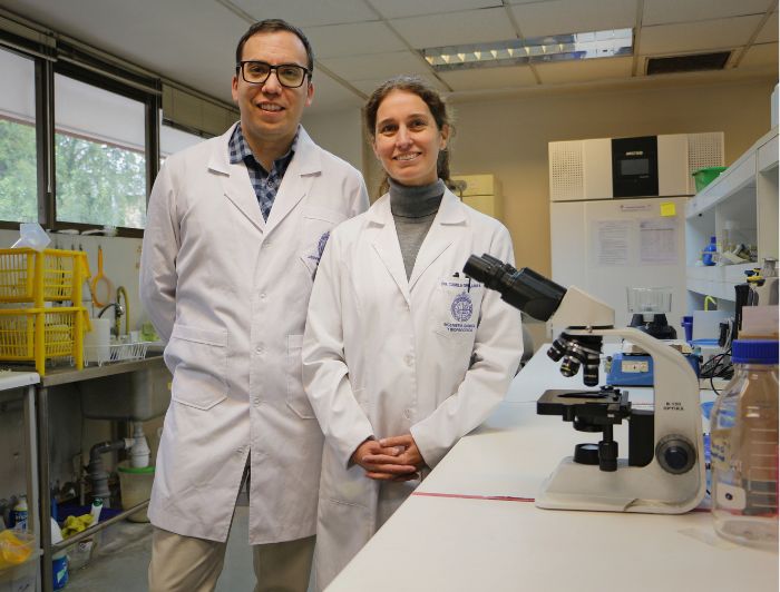 Camila Orellana y Pedro Saa