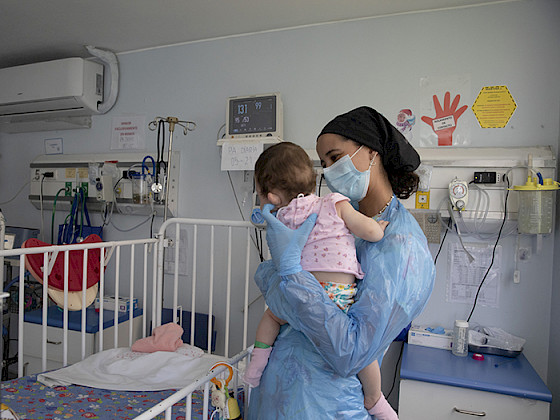 Niño hospitalizado.- Créditos: Dirección de Medios y Publicaciones