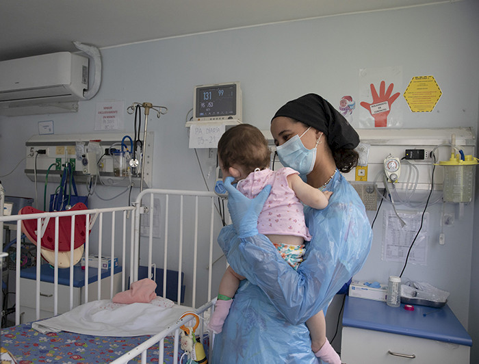 Niño hospitalizado.- Créditos: Dirección de Medios y Publicaciones