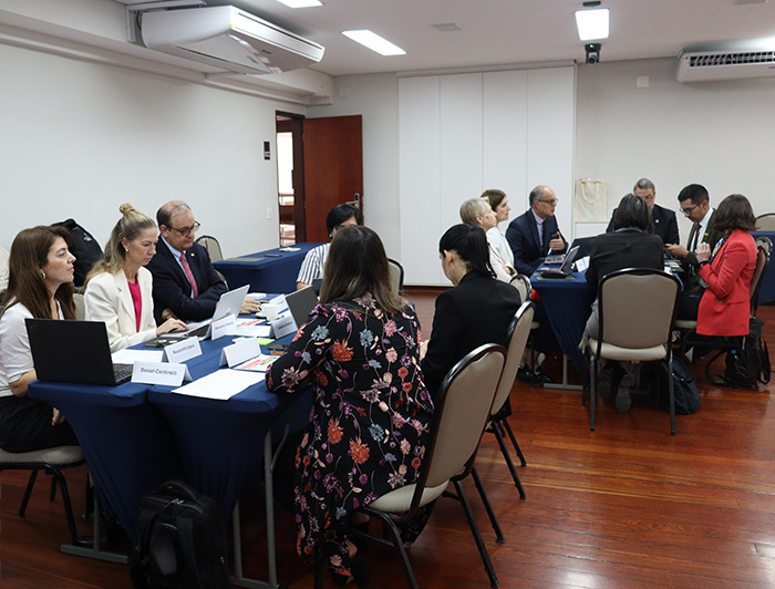 Sesión de trabajo de HUC.