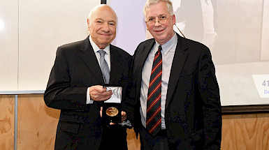 Vittorio Corbo junto a José Miguel Sánchez