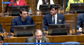Exposición Presupuesto 2026 en el Senado. Créditos: Comunicaciones Red G9